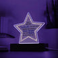 To My Soulmate - Printed Star Acrylic Plaque