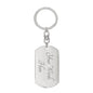 If Some People Would Raise - Dog Tag with Swivel Keychain