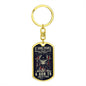If Some People Would Raise - Dog Tag with Swivel Keychain