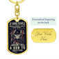 If Some People Would Raise - Dog Tag with Swivel Keychain