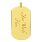 There Aren't Many Things - Motorcycles DAD - Luxury Dog Tag