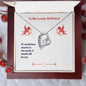 To My Lovely Girlfriend - Forever Love Necklace