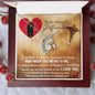 To my nurse girlfriend - Forever Love Necklace