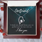 To my girlfriend - Forever Love Necklace