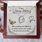 To my nurse mom - Forever Love Necklace