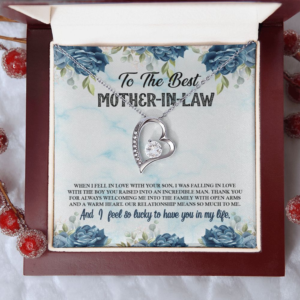 To My Mother in law - Forever Love Necklace