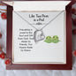 Like Two Peas in a Pod - Forever Love Necklace