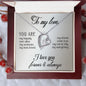 To my Love - Forever Love Necklace