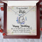 To my Beautiful Wife - Forever Love Necklace