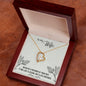To my Wife  - Forever Love Necklace