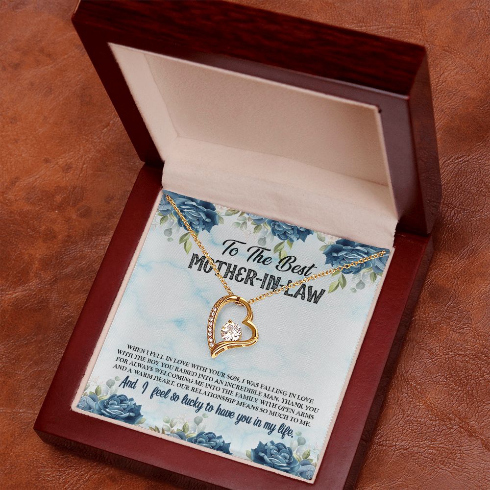 To My Mother in law - Forever Love Necklace
