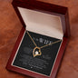 To My WIfe - Forever Love Necklace