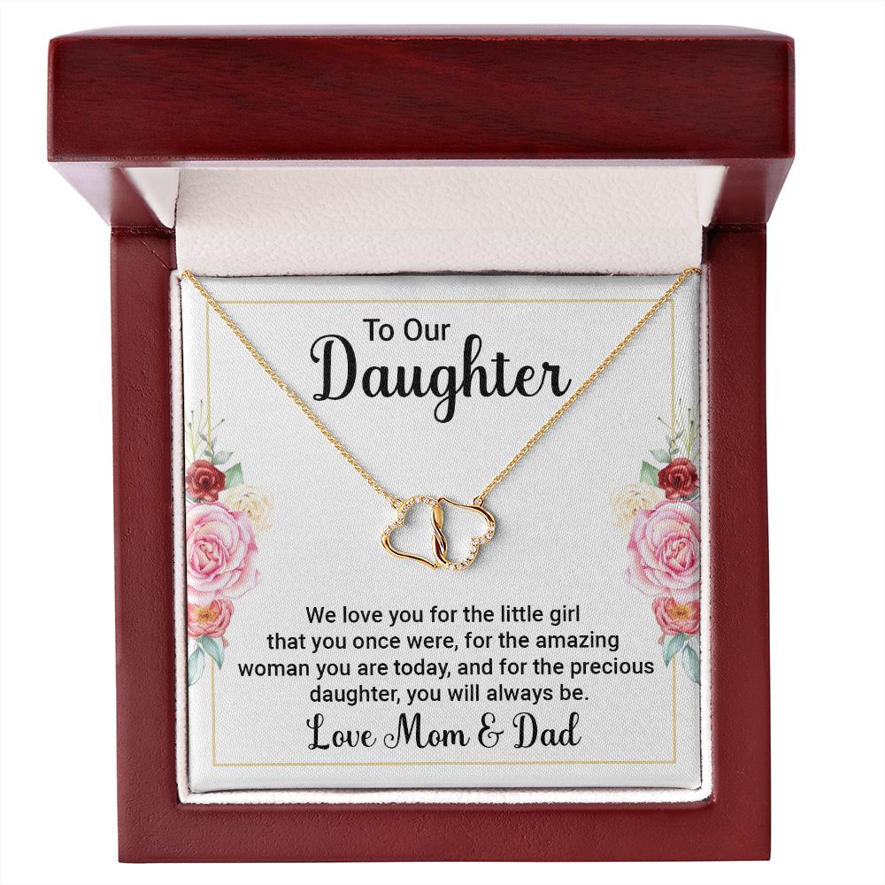 To Our Daughter - Everlasting Love Necklace