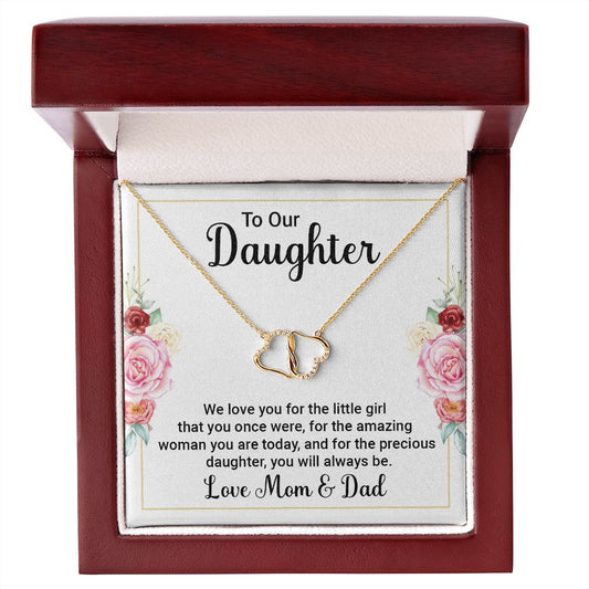 To Our Daughter - Everlasting Love Necklace