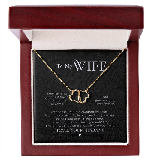 To My Wife - Everlasting Love Necklace