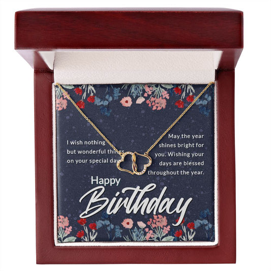 Happy Birthday - Everlasting Love Necklace