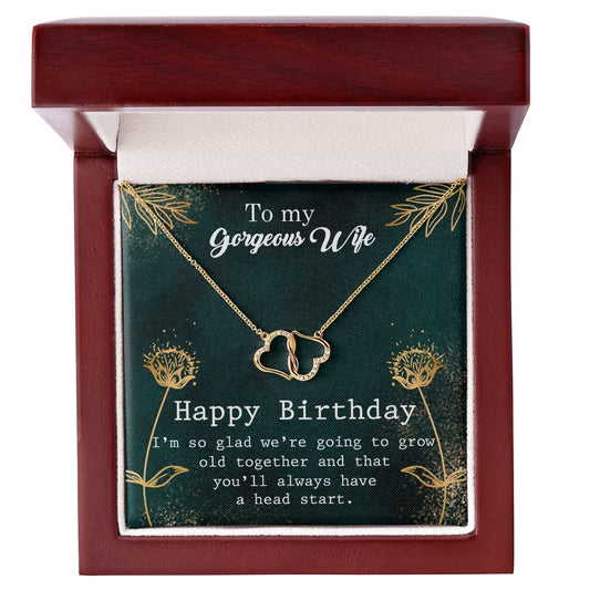 To my Gorgeous Wife - Everlasting Love Necklace