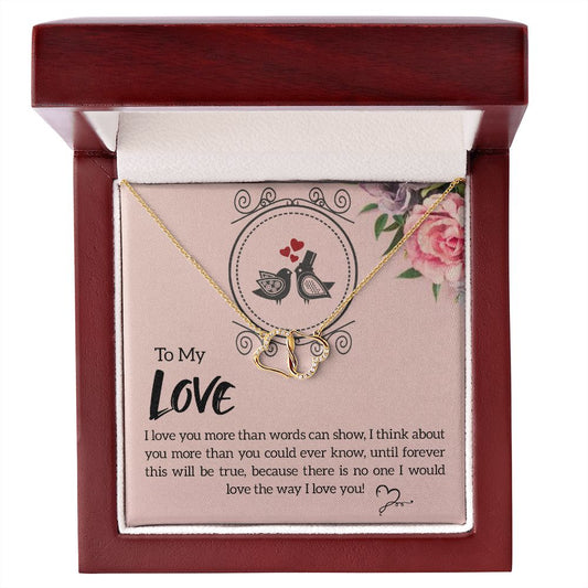 To My Love - Everlasting Love Necklace