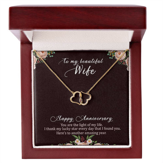 To My Beautiful Wife - Everlasting Love Necklace