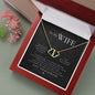 To My Wife - Everlasting Love Necklace