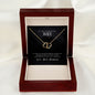To my Gorgeous Wife - Everlasting Love Necklace