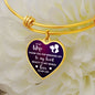 To my Wife - Adjustable Luxury Bangle