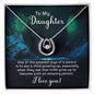 To my daughter - Lucky in Love Necklace