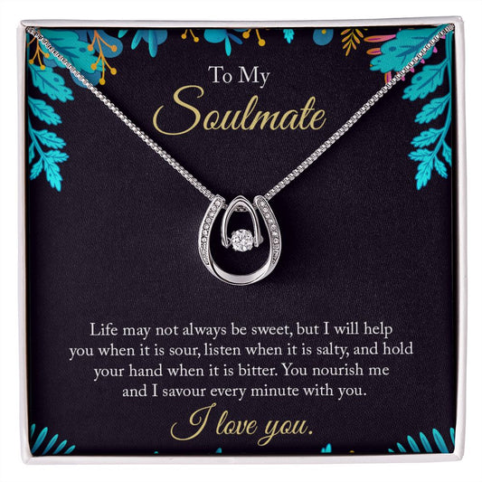 To My Soulmate - Lucky in Love Necklace