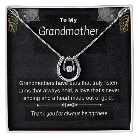 To My Grandmother - Lucky in Love Necklace