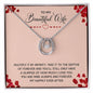 To My Beautiful Wife - Lucky in Love Necklace