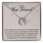 To my Best Friend - Lucky in Love Necklace