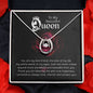 To my beautiful queen - Lucky in Love Necklace