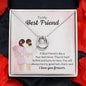 To my best friend - Lucky in Love Necklace