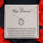 To my Best Friend - Lucky in Love Necklace