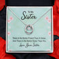 To my sister - Lucky in Love Necklace