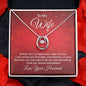 To my wife - Lucky in Love Necklace