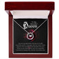 To my beautiful queen - Lucky in Love Necklace