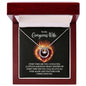To My Gorgeous Wife - Lucky in Love Necklace