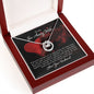 To my far away wife - Lucky in Love Necklace