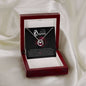 To my beautiful queen - Lucky in Love Necklace