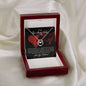 To my far away wife - Lucky in Love Necklace