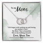 To my Mom - Perfect Pair Necklace