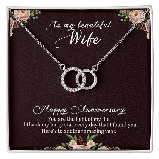 To my beautiful wife - Perfect Pair Necklace