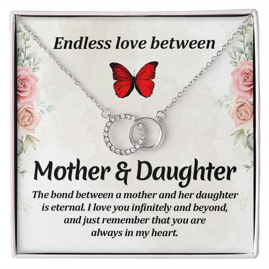 Endless love between mother and daughter  - Perfect Pair Necklace