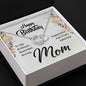Happy Birthday Mom - Perfect Pair Necklace