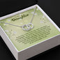 To My Daughter - Perfect Pair Necklace