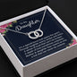 To my daughter - Perfect Pair Necklace