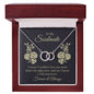 To My Soulmate - Perfect Pair Necklace
