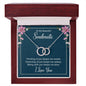 To My Soulmate - Perfect Pair Necklace