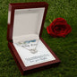 To My Bonus Mom - Perfect Pair Necklace